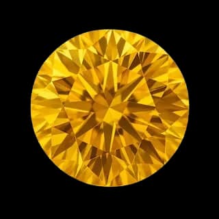 Yellow colored gemstones collection